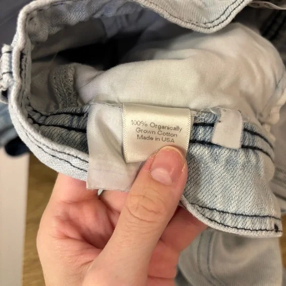 Reformation Olive Jean Light Wash Flare Jeans - Picture 10 of 11